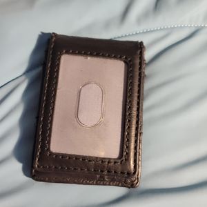 New Levi's black leather wallet